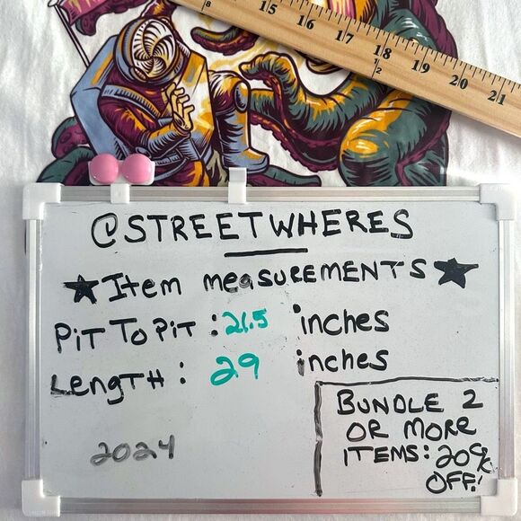 Half Weird Mind Control Trap Monster T-shirt Men’s XL | Streetwear Urban Popular - Picture 7 of 13